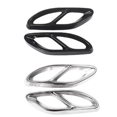 ベンツa級e級C級GLC改造四出尾喉装飾ベンツbc/CLS排気管枠カバー部品