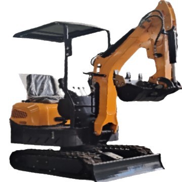 ingeniería del sitio de construcción huerto verde pequeña excavadora agrícola doméstica trituradora mini gancho pequeño 12C pequeña excavadora