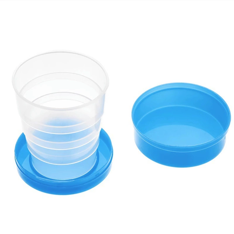 Plastic folding water cup outdoor portable ejaculation cup mini cup home daily small water cup spot