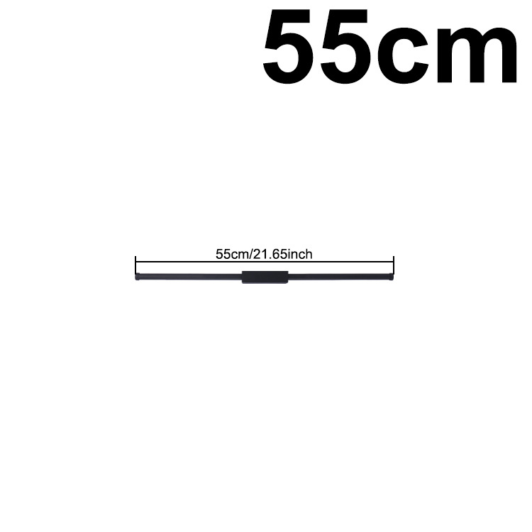 Interior LED minimalista lámpara de pared larga empaque dividido transfronterizo para sofá dormitorio sala de estar decoración del hogar