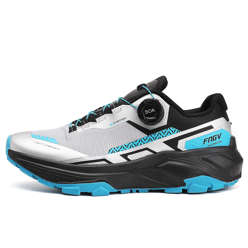 Zapatos de montaña de hebilla giratoria al aire libre impermeable al aire libre caminando zapatos de montaña de montaña zapatos deportivos casuales Aliexpress