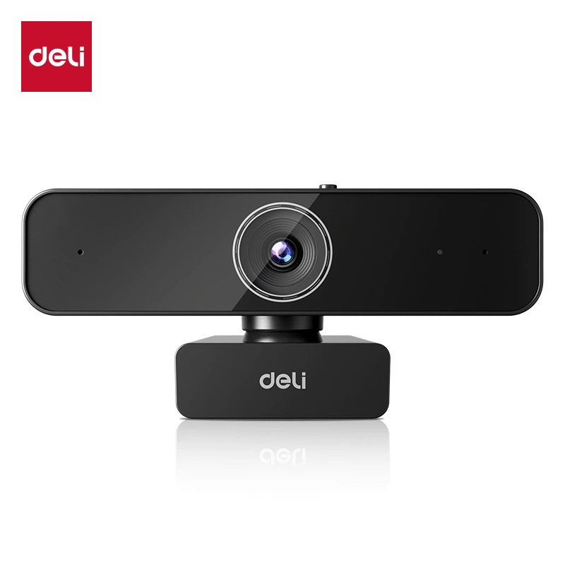 Deli 4K high-definition computer camera for home desktop online class dedicated live broadcast external notebook camera