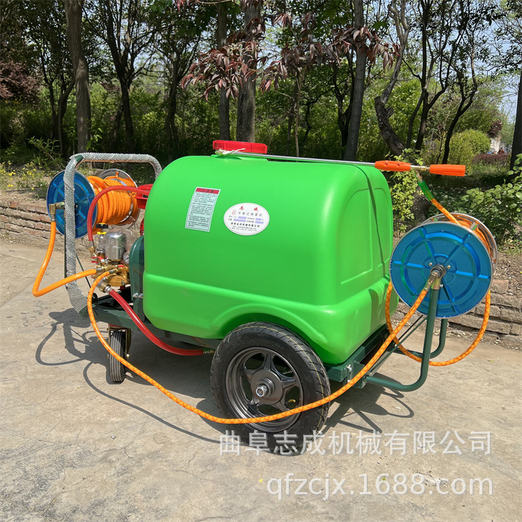 汽油高压自动喷雾器 300L手推式喷雾清洗一体机 消毒防疫喷药车