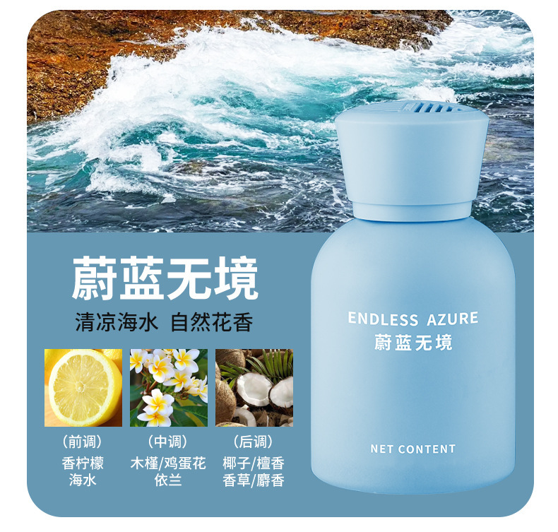 Car Air Freshener, Blue Boundless, High-End Deodorizer for Home and Car, Long-Lasting Fragrance, Wholesale Car Air Freshener
