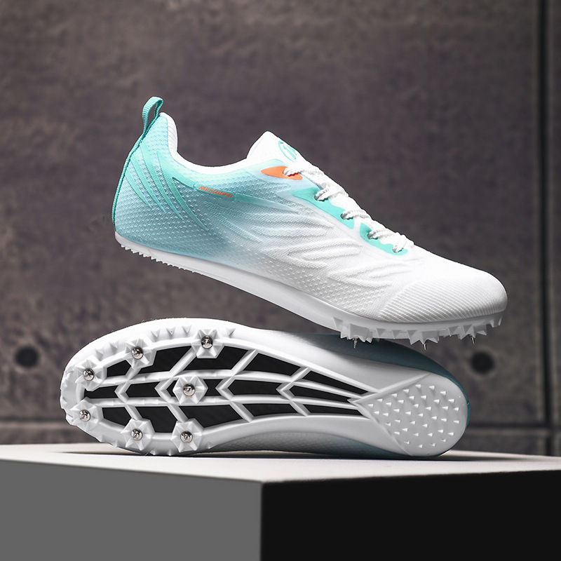 Zapatillas de Atletismo con Clavos de Malla y TPU Ligeras para Pistas