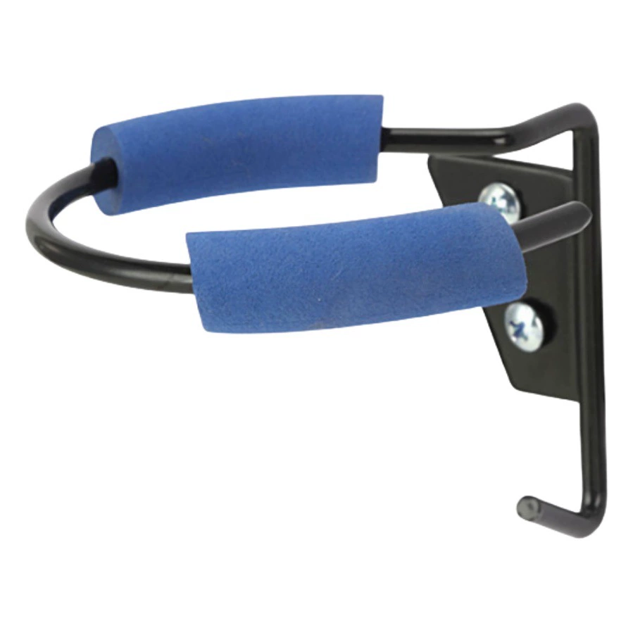 Производители парикмахерских инструментов Полка для фена из нержавеющей стали с одним кольцом Стойка для хранения фена Настенная сушилка для ванной комнаты