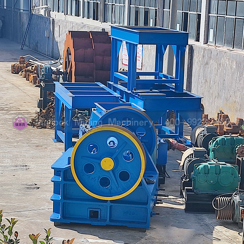 批发批发69颚式破碎机 混凝土石子破碎设备 砂石料厂粉碎源头厂家