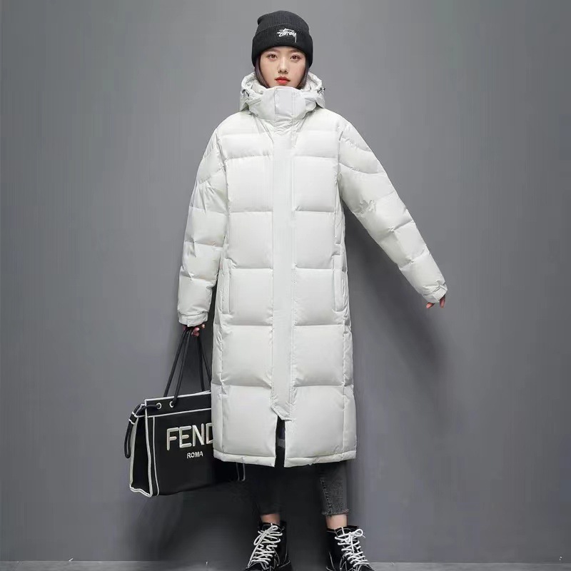 2024冬季男女同款棉服连帽棉衣女女式羽绒棉服加厚时尚女棉袄外套