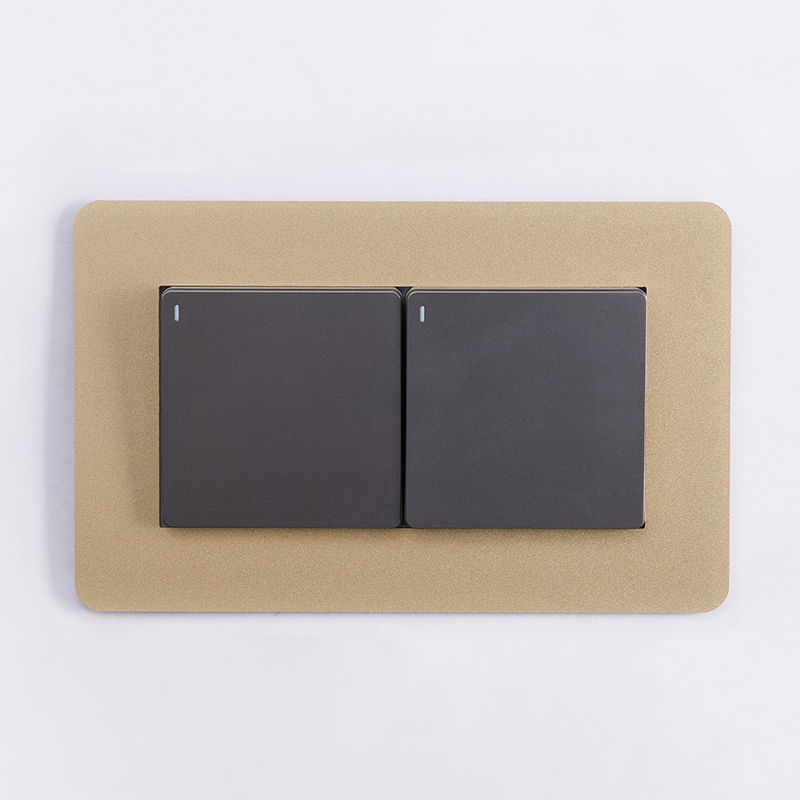 Switch Sticker Wall stickers protect Chromatography Dual Switch Wall stickers socket Electric light switch Decoration sets Simplicity modern a living room