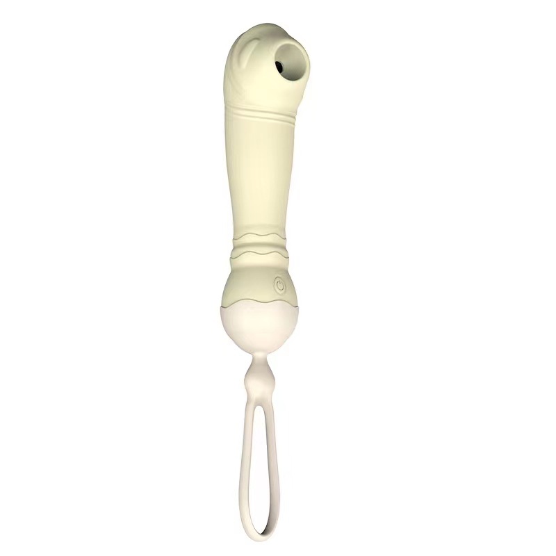 Clitoral Suction Vibrator with Body-Safe Silicone, Rechargeable Couples Massage Toy — detail image 5