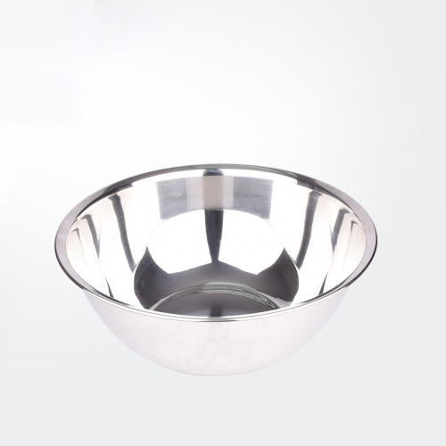 Wholesale factory export to Japan food-grade 304 stainless steel serving bowls, salad bowls, egg bowls, flour baking bowls, plates