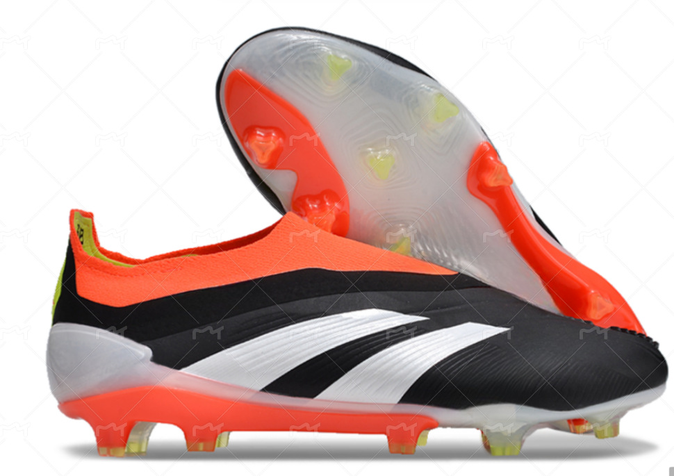 Zapatos de fútbol FG de caña alta, muy vendidos en el extranjero, completamente tejidos con cordones, un par disponible para la venta, buscamos agentes.