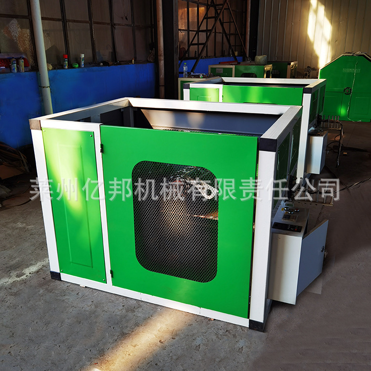 莱州亿邦圆丝单股绳制绳打轴机牧草捆草绳机一体式络筒机塑料拉丝