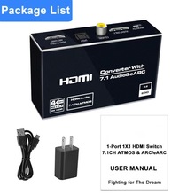 HDMI2.0b eARClx HDMI eARC 7.1űȫHDCP2.2 4K/60HZ