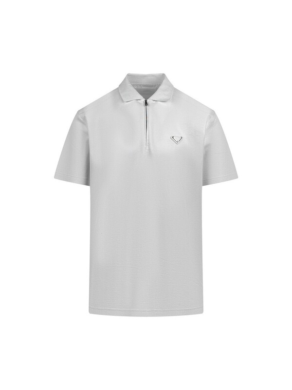 2026 Summer New Men's Half-Zip Short-Sleeve Polo Shirt Fashionable Casual Turn-Down Collar Breathable Cotton Top 2026 Summer New Men's Half-Zip Short-Sleeve Polo Shirt Fashionable Casual Turn-Down Collar Breathable Cotton Top