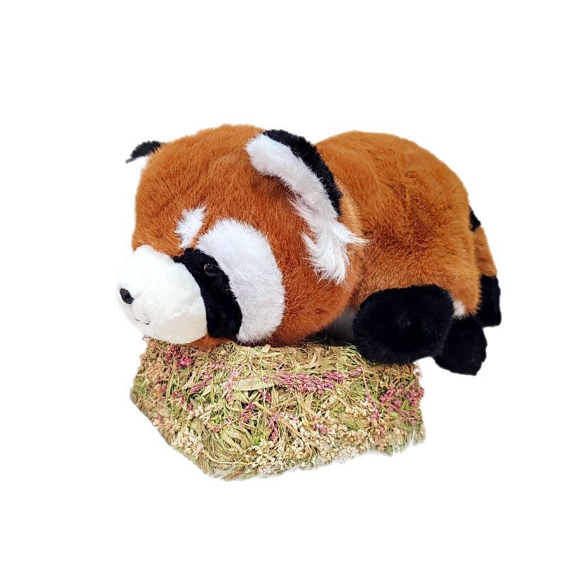 Lindo pequeño mapache flip panda peluche muñeco de doble cara perezoso convertido en muñeca koala muñeca regalo de cumpleaños