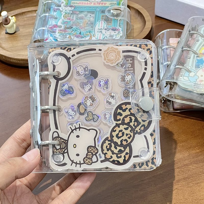 可爱helloKitty摇摇乐卡册三丽鸥家族亚克力收纳本合计高颜值卡册|undefined