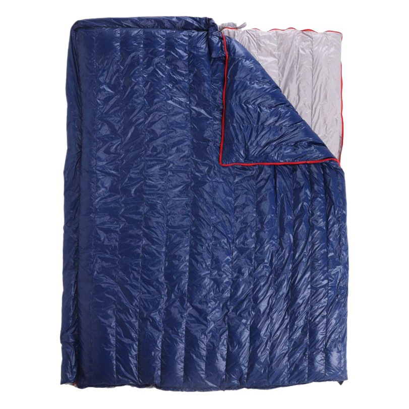 Down Sleeping Bag, Warm and Suitable for All Seasons, Thickened Outdoor Camping Goose down Sleeping Bag, Spring and Autumn Moisture-Proof Double Envelope Sleeping Bag
