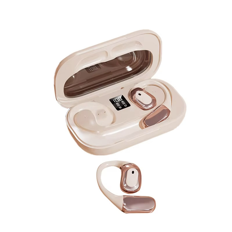 auriculares de traducción inalámbrica bluetooth abierto traductor de tipo auricular reducción de ruido traducción multilingüe fábrica de comercio exterior transfronterizo