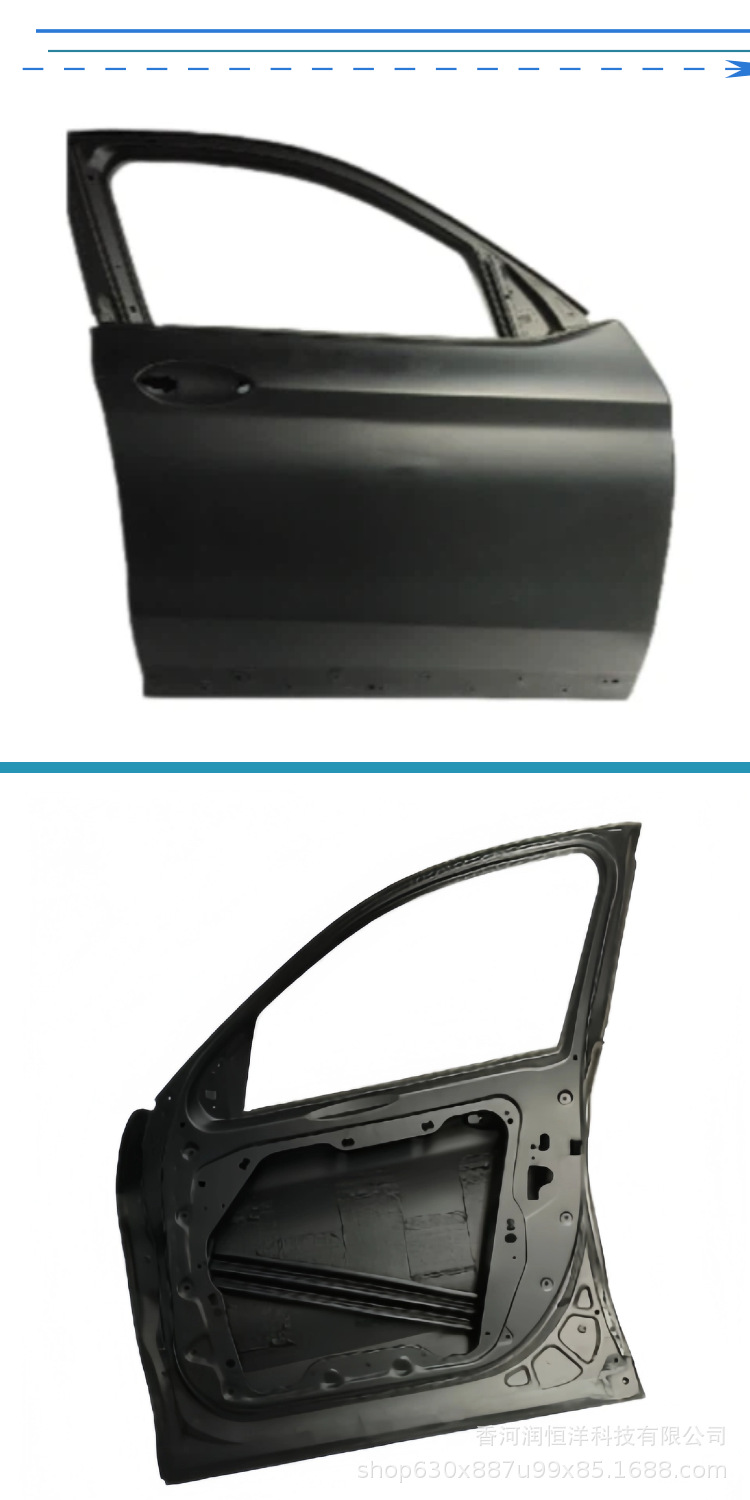 41517478339/8340 is suitable for BMW X4 G02 front door, brand new original factory remanufactured sheet metal part