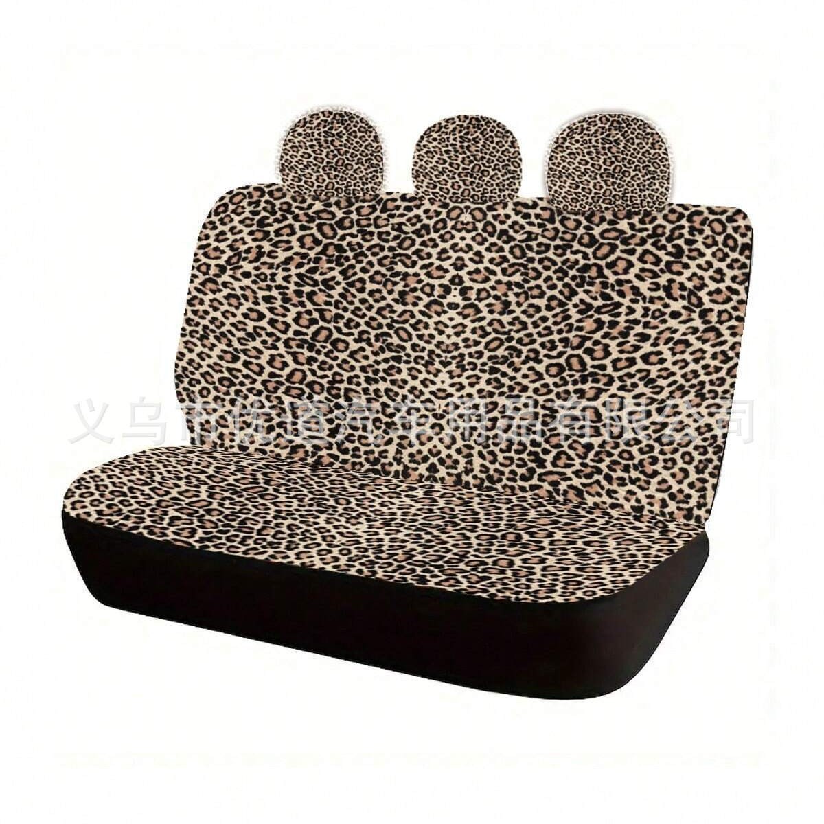 Auto universal asiento cubierta comercio exterior impresión de leopardo amarillo transfronteriza auto universal asiento cubierta venta en caliente transfronteriza