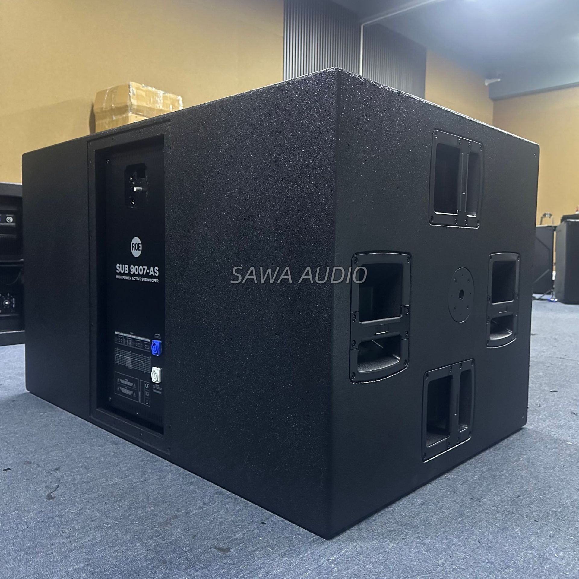 Sistema de Sonido Profesional de Línea de Arreglo, con Dos Subwoofers de 21 Pulgadas, para Exteriores, de Ultra Baja Frecuencia, Alta Potencia, para Actuaciones en Escenario, Refuerzo de Sonido Eficiente