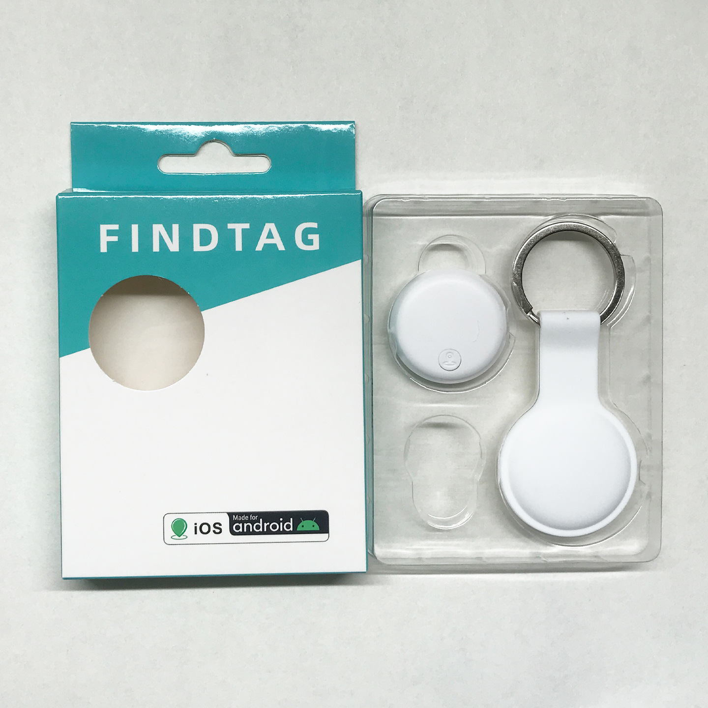 Localizador Airtag transfronterizo llavero de coche airtag para posicionamiento global mochila para mascotas billetera dispositivo anti-pérdida