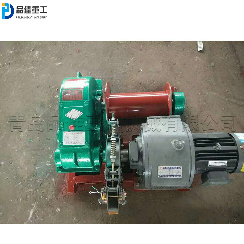 小型卷扬机 重物牵引卷绕绳索垂直提升机 钢丝绳拽矿井提升引绞车