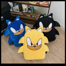 跨境毛绒双肩背包2025新款潮时尚情侣同款学生书包双肩包卡通背包