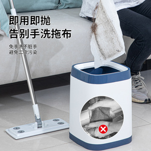 Wholesale disposable flat mop electrostatic dust removal mop home lazy mop support a generation of hair