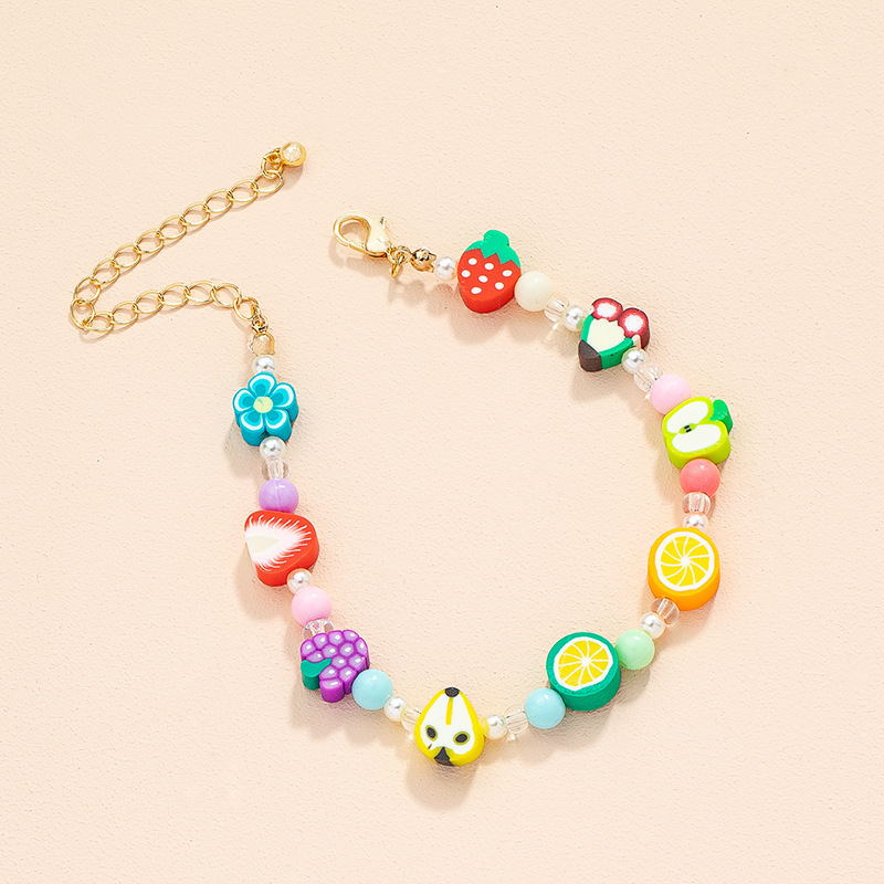 Nihaojewelry Bracelet En Résine De Fruits Mignons Bijoux En Gros display picture 5