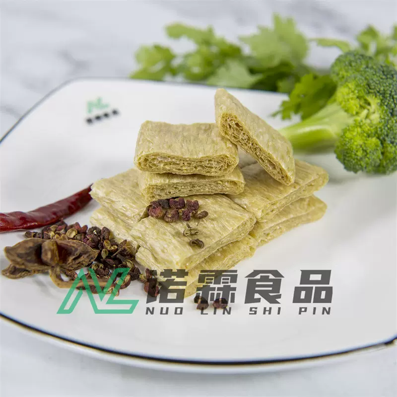 素肉原料大豆拉丝蛋白素食餐厅食材大豆蛋白素肉不含五辛佛家斋菜