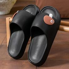 夏季EVA一体成型速干居家鞋轻便通防水简约静音浴室拖软底纯色