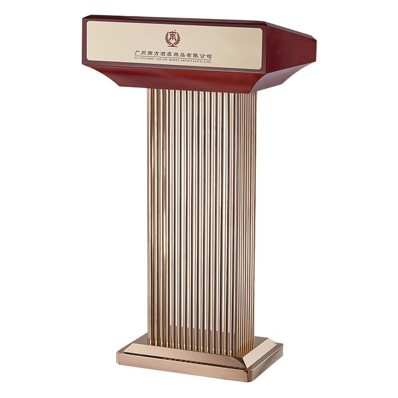 Южный деревянный лекционный стол Лекционный стол Стойка регистрации ресторана Лекционный стол Конференц-зал Платформа Хост MC Преподаватель Лекция