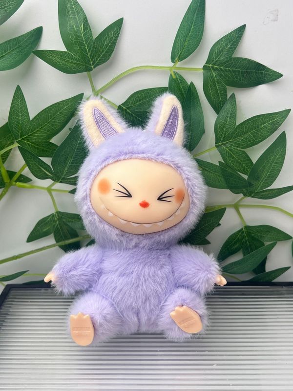 かわいいラブブー多用途人形第一世代、第二世代、第三世代、第四世代のビニールぬいぐるみキーホルダーペンダント|undefined