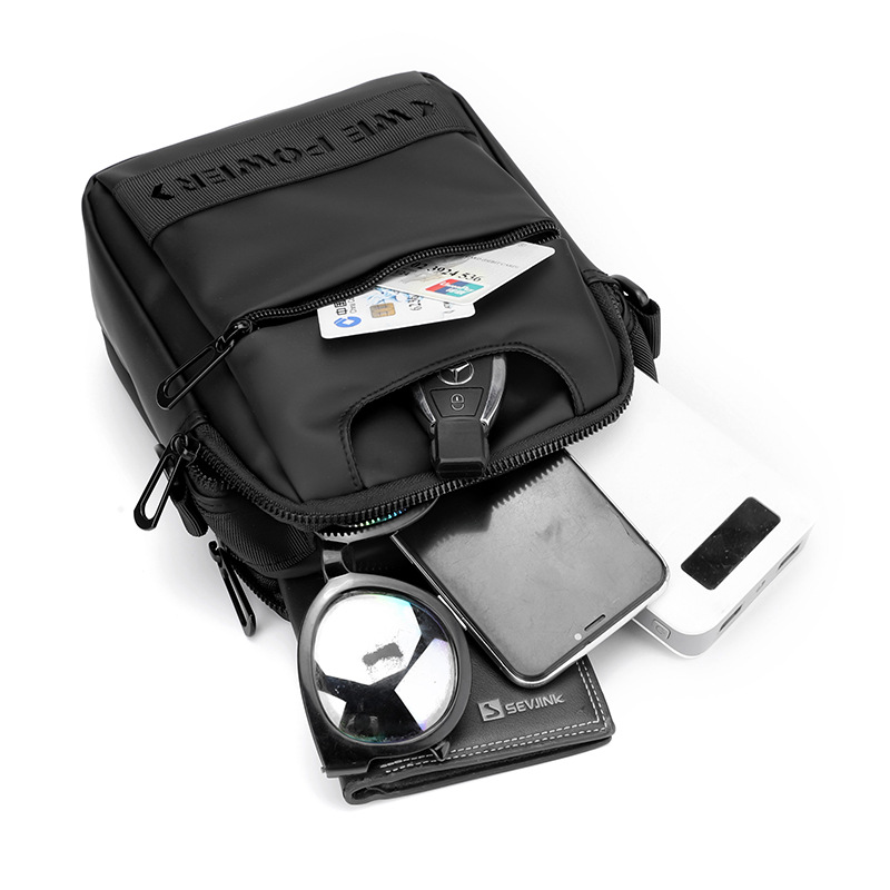 Wepower Nuevo Simple de Los Hombres pequeña bolsa de moda bolsa de mensajero Correa portátil bolso colgante hombro Portátil Bolsa de mano