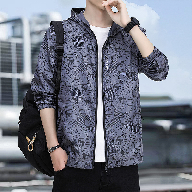 Ultra thin breathable silk maple leaf