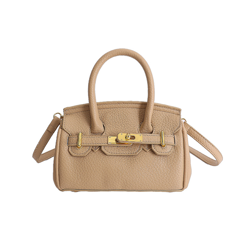 Textura de nicho de diseño de platino de mujer 2026 nuevo estilo simple de moda diaria de un solo hombro bolsa de tramo inclinada image 10