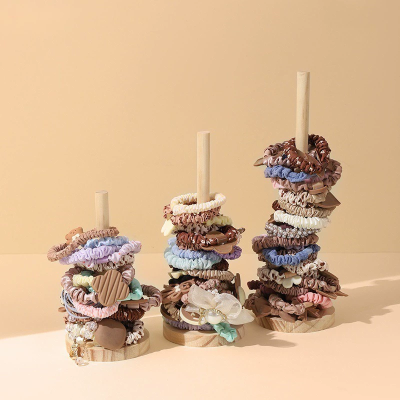 Держатель для повязки на голову, органайзер для резинок для волос, цилиндрическая подставка для ювелирных изделий, вертикальная стойка для демонстрации браслетов, реквизит для демонстрации ювелирных изделий.