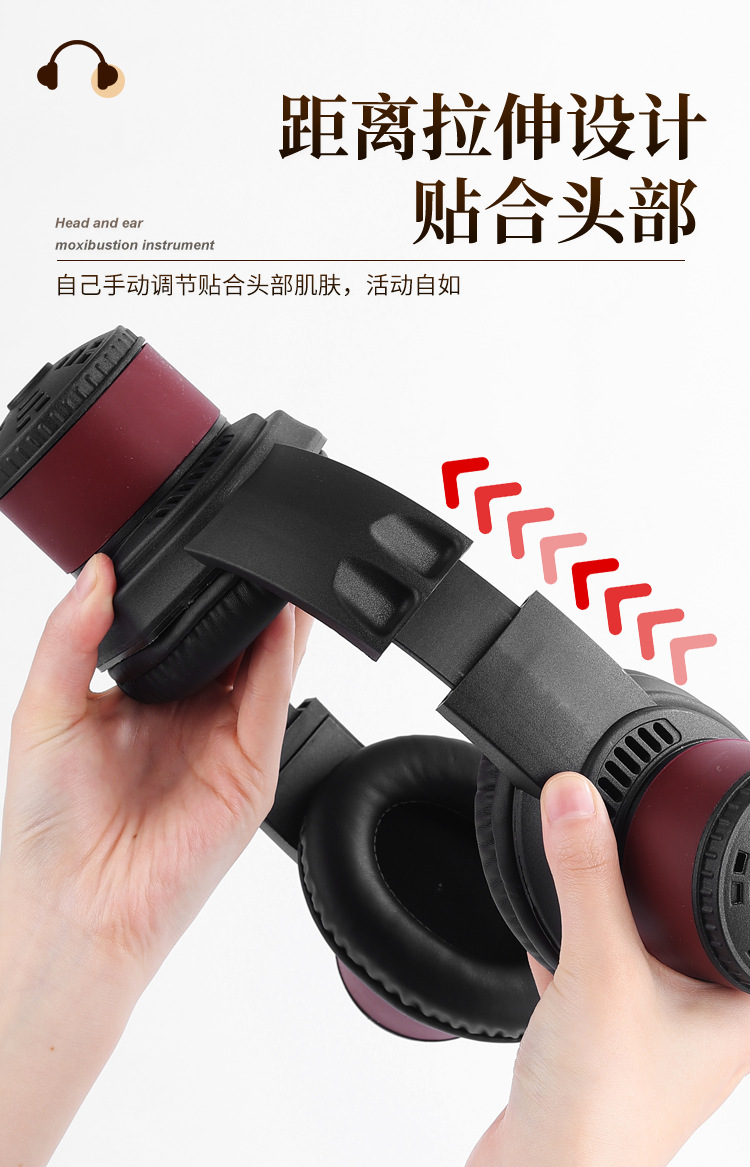 Ear and Head Moxibustion Device with 30 Moxa Sticks and Brush for Baihui Point Wellness quality and texture