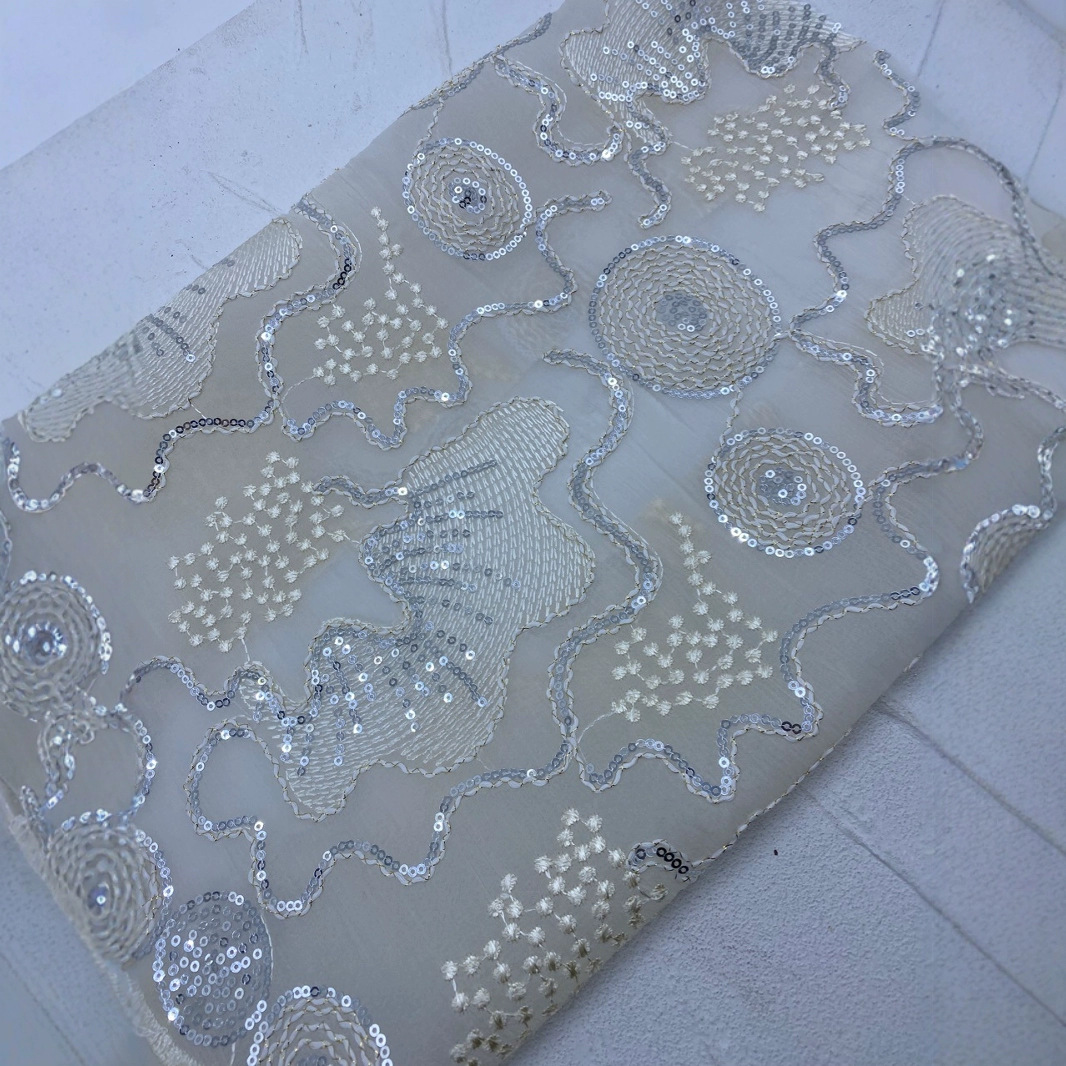 Summer three dimensional shiffon dress