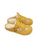 Birkenth Casual New Head Retro Bag Thick 2025 Yellow Slippers Women's Summer Outer Wear Super Soft All-match Sandals