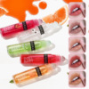 Rollerball moisturizing lip gloss, colorless transparent lip balm, against cracks