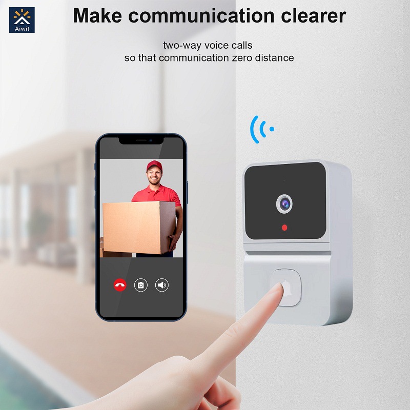 Nuevo Smart video timbre T23 nube de almacenamiento 480p inalámbrico WiFi casa teléfono móvil intercomunicador remoto en stock