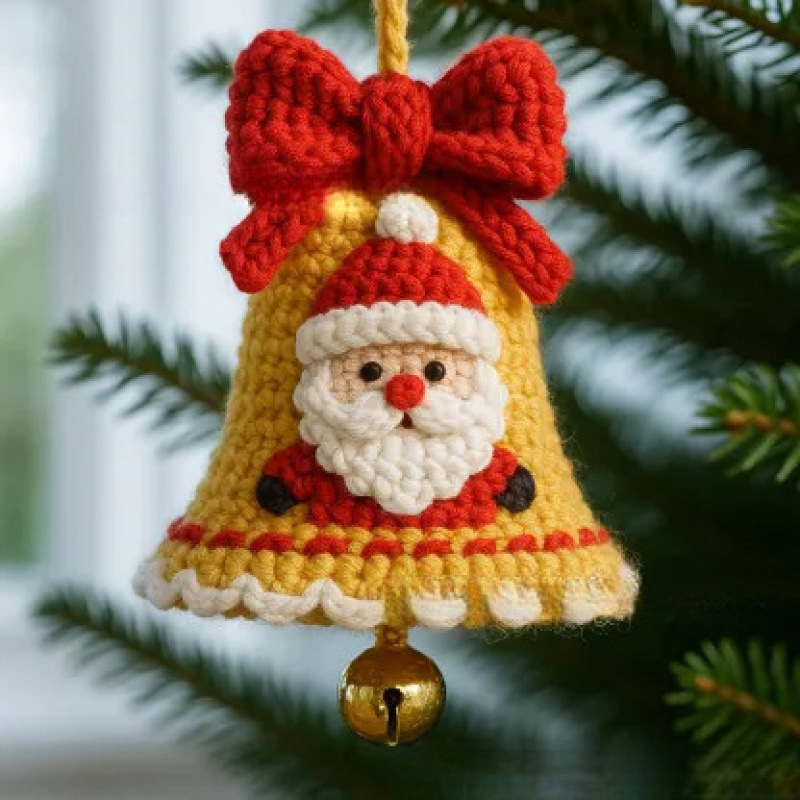 クロスボーダークリスマスギフトサンタクロースクリスマスツリー雪だるまヘラジカ手作りかぎ針編み人形感情的なデスクトップ装飾品|undefined