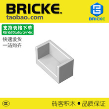 ש��BRICKE��ľ 1x2x1ǽ����ڰ� �����ָ�23969 35387 35391 DIY