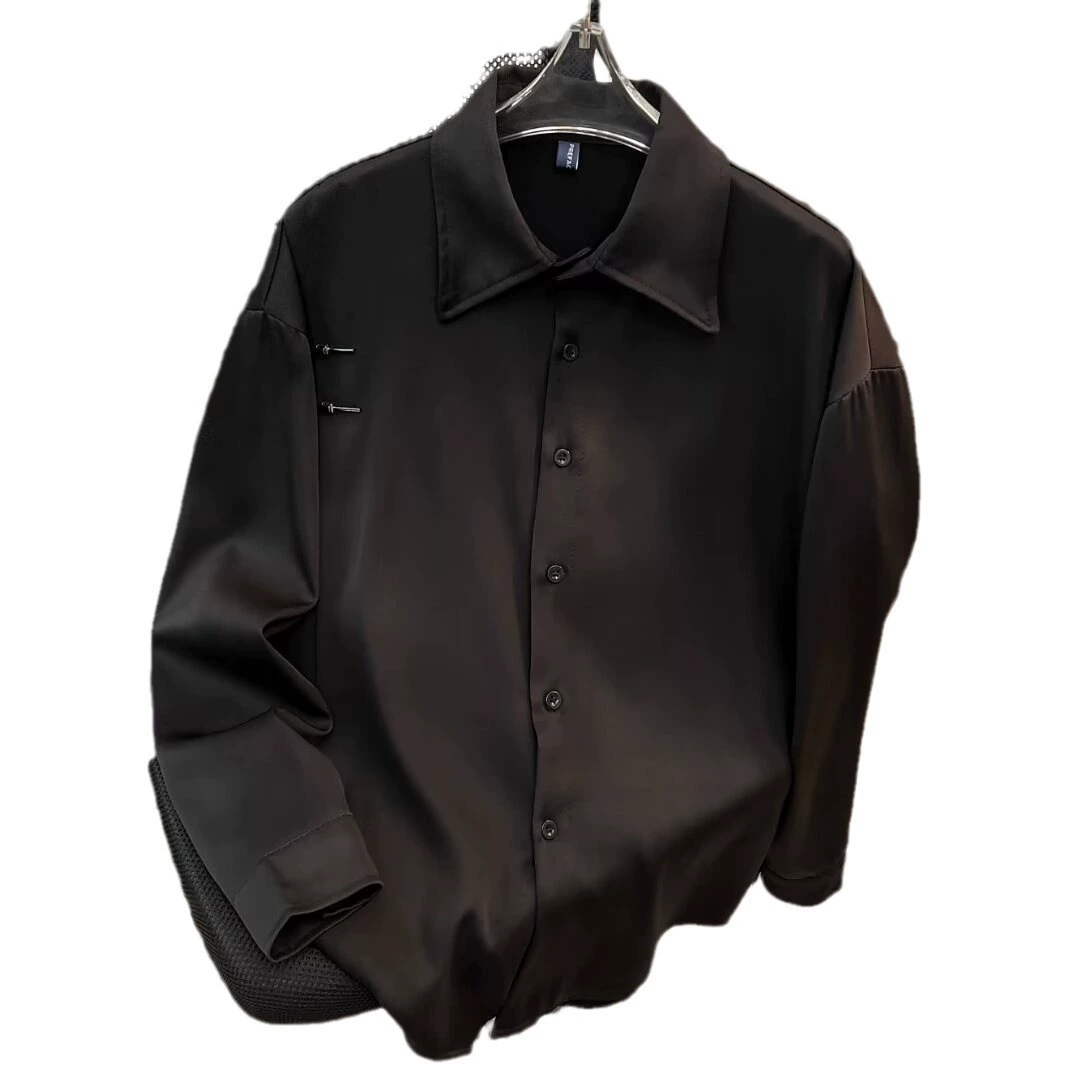 Spring long-sleeve, shirt, jacket, Chinese style