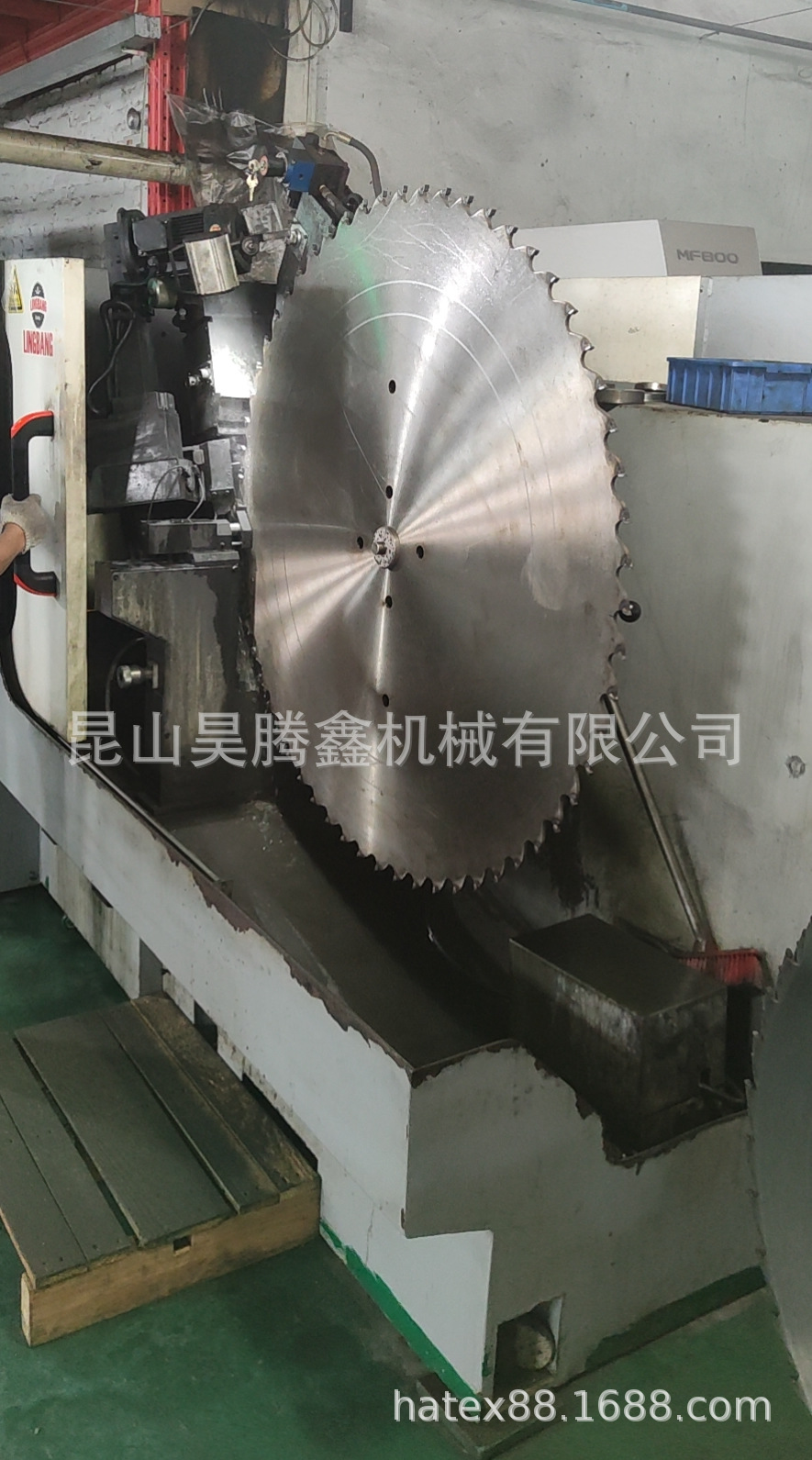 800mm切铝锯片铝合金锯片铝板铝棒锯片实心铝材锯切锯片无毛刺72T