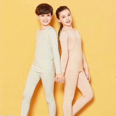 Zhongda Children's Autumn Clothes Set for Boys and Girls, Slimming Underwear, Warm Underwear, Loose Style, Middle School Students' Winter 