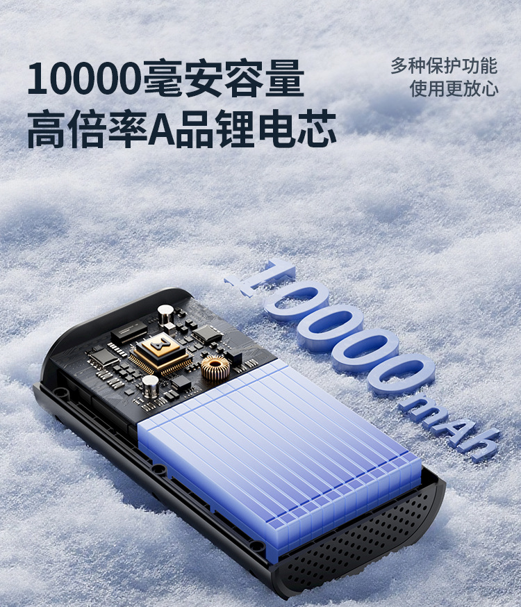[Br12] Emergency Jump Starter with Built-In Car Air Pump, Multifunctional 12V Emergency Power Bank
